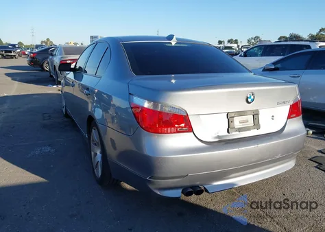 2005 BMW 530I z USA, uszkodzony, nr VIN WBANA73545B815667